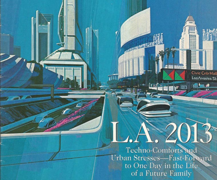 Illustration von 2013 in der L.A. Times im Jahre 1988