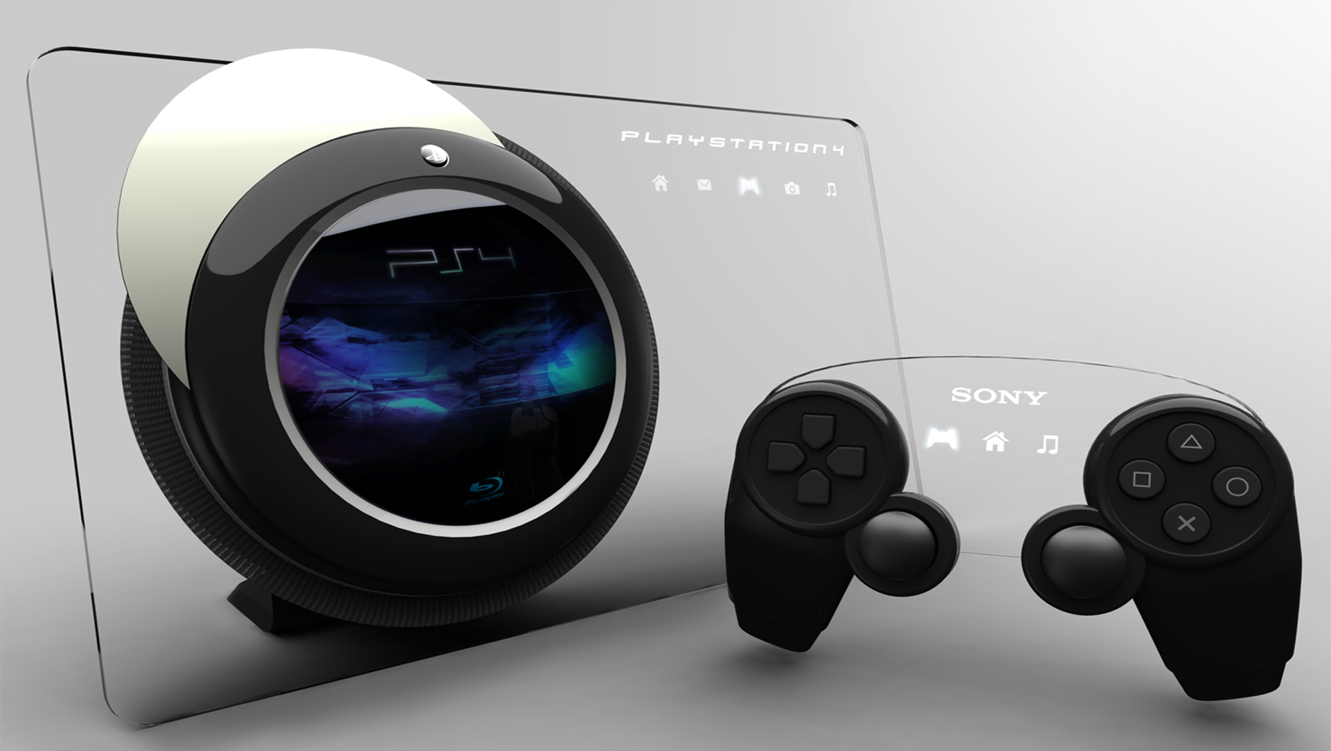 So könnte die Sony PS4 aussehen - allerdings nicht von Sony.