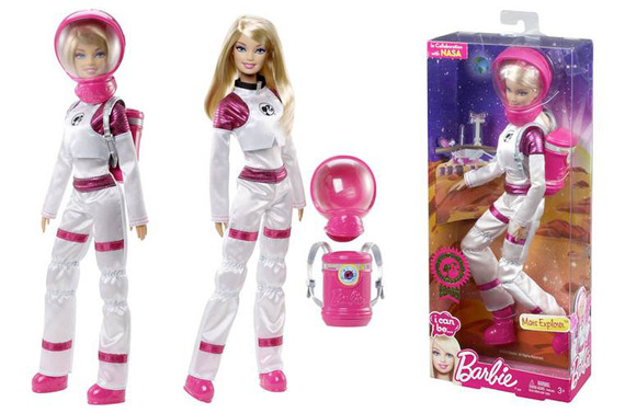 Neue Barbie telefoniert nach Hause