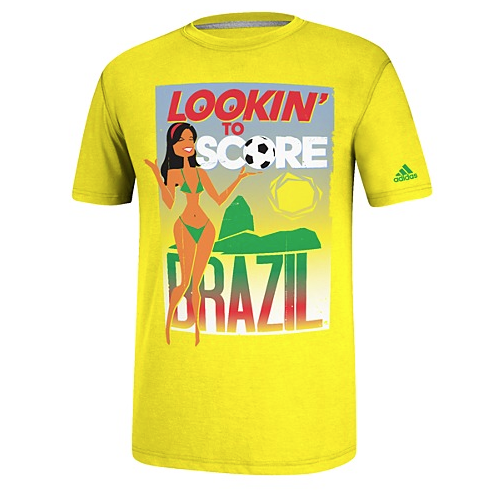Zu sexistisch? Das T-Shirt der brasilianischen Tourismusbehörde zur Fußballweltmeisterschaft 2014 in Brasilien.