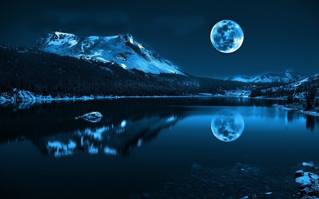 Symbolbild: Der Mond, verdammt alt und manchmal wunderschön.